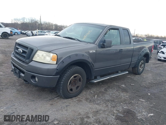 2007 Ford F-150 STX with VIN 1FTRX14W17FA67396, listed as a IAAI auction lot 41007693 with 273,113 mi miles. Bid and sale history available at carsss.com. Image 2.