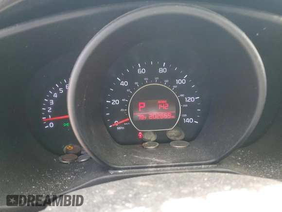 2015 Kia Soul with VIN KNDJN2A25F7770258, listed as a Copart auction lot 52950605 with 202,669 mi miles and Salvage Title. Bid and sale history available at carsss.com. Image 9.