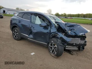 2024 Kia Sportage EX z VIN KNDPVCDG5R7166401, wystawiony jako Copart lot #53588345 z przebiegiem Nie podano mil oraz Szkoda całkowita • Salvage title. Historia ofert i sprzedaży dostępna na DreamBid. Obrazek 4.