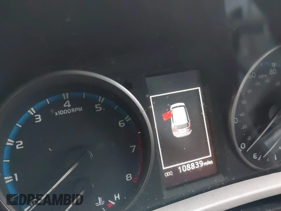 2017 Toyota RAV4 LE with VIN 2T3BFREV5HW595161, listed as a IAAI auction lot 41161747 with 108,839 mi miles. Bid and sale history available at carsss.com. Image 14.