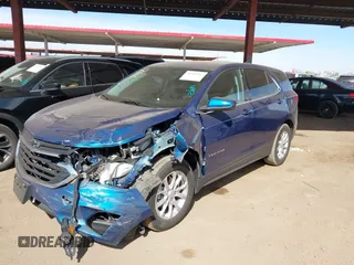 2020 Chevrolet Equinox LT with VIN 3GNAXKEV8LL227287, listed as a IAAI auction lot 41549912 with 27,855 mi miles and . Bid and sale history available at carsss.com. Image 2.