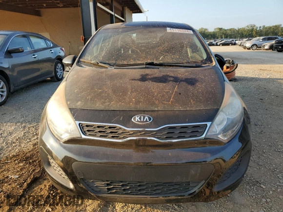 2014 Kia Rio EX with VIN KNADN5A34E6325423, listed as a Copart auction lot 69116324 with 104,083 mi miles and Salvage Title. Bid and sale history available at carsss.com. Image 5.