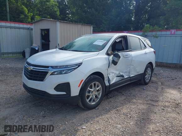 2023 Chevrolet Equinox LS z VIN 3GNAXHEG2PL267407, wystawiony jako IAAI lot #42599083 z przebiegiem 39 548 mil mil oraz . Historia ofert i sprzedaży dostępna na DreamBid. Obrazek 2.