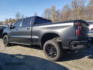 2024 Chevrolet Silverado 1500 RST with VIN 1GCUDEED5RZ158664, listed as a Copart auction lot 82283554 with 15,493 mi miles and Salvage Title. Bid and sale history available at carsss.com. Image 2.