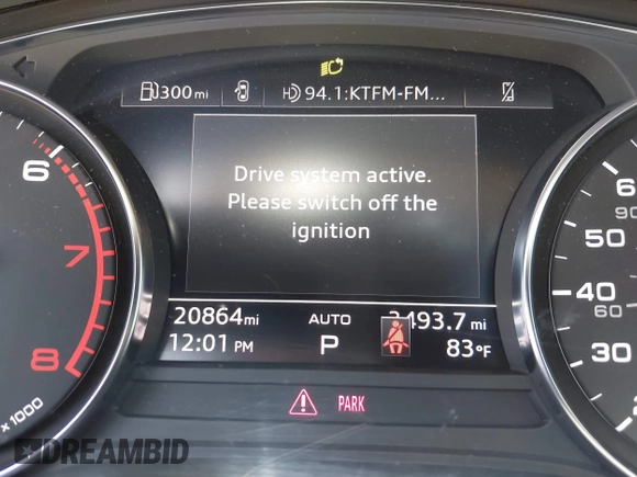 2022 Audi Q5 S line Premium with VIN WA1GAAFYXN2102653, listed as a IAAI auction lot 41967220 with 20,864 mi miles and . Bid and sale history available at DreamBid. Image 16.