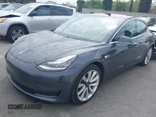 2018 Tesla Model 3 Long Range Battery with VIN 5YJ3E1EA8JF059385, listed as a IAAI auction lot 42116589 with 63,630 mi miles and . Bid and sale history available at DreamBid. Image 24.