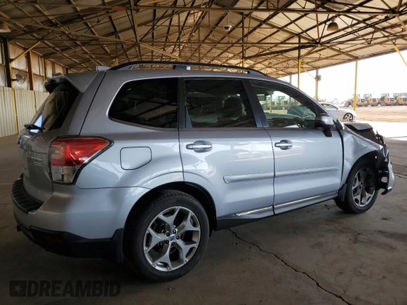 2017 Subaru Forester Touring with VIN JF2SJAWC0HH482285, listed as a Copart auction lot 62189045 with 55,543 mi miles and Salvage title. Bid and sale history available at DreamBid. Image 3.