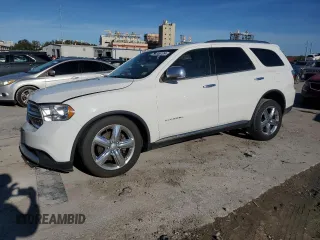 2013 Dodge Durango Citadel z VIN 1C4RDHEG1DC667244, wystawiony jako Copart lot #84041264 z przebiegiem 161 638 mil mil oraz Szkoda całkowita • Salvage title. Historia ofert i sprzedaży dostępna na DreamBid. Obrazek 1.
