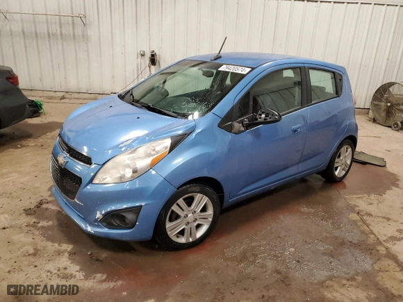2014 Chevrolet Spark LS with VIN KL8CB6S91EC588463, listed as a Copart auction lot 79420574 with 113,181 mi miles and Clean Title. Bid and sale history available at carsss.com. Image 1.