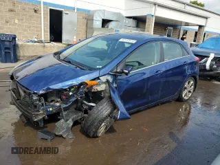 2013 Hyundai Elantra GT with VIN KMHD35LEXDU016908, listed as a Copart auction lot 62122514 with 115,407 mi miles and Salvage Title. Bid and sale history available at carsss.com. Image 1.