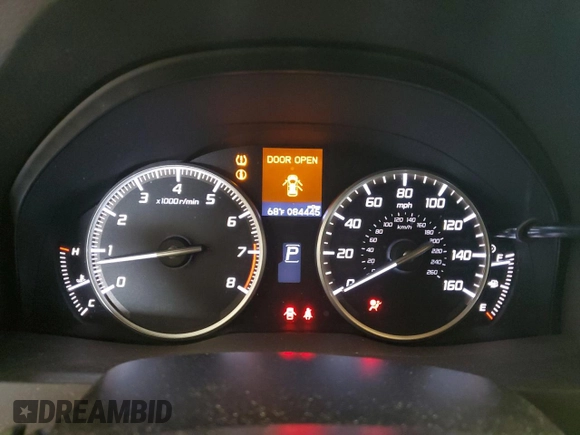 2014 Acura RDX with VIN 5J8TB4H33EL019811, listed as a Copart auction lot 53241655 with 84,445 mi miles and Salvage Title. Bid and sale history available at DreamBid. Image 9.