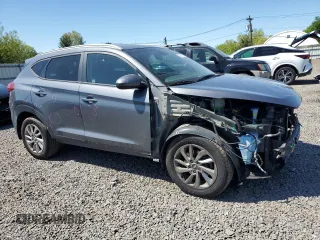 2018 Hyundai Tucson SEL with VIN KM8J3CA41JU784239, listed as a Copart auction lot 54331525 with 63,121 mi miles and Salvage title. Bid and sale history available at DreamBid. Image 4.