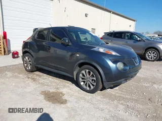 2012 Nissan Juke SL with VIN JN8AF5MR5CT118092, listed as a IAAI auction lot 41776491 with 172,017 mi miles. Bid and sale history available at carsss.com. Image 1.