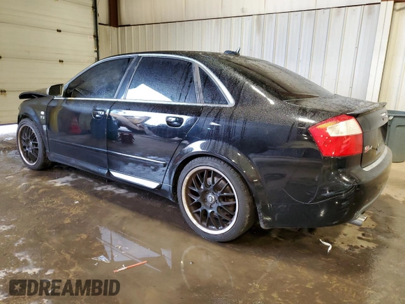 2005 Audi S4 z VIN WAUPL68E45A061813, wystawiony jako Copart lot #73425354 z przebiegiem 108 149 mil mil oraz Szkody całkowita. Historia ofert i sprzedaży dostępna na DreamBid. Obrazek 2.