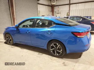 2024 Nissan Sentra SV with VIN 3N1AB8CV2RY267862, listed as a Copart auction lot 44721235 with 21,506 mi miles and Salvage Title. Bid and sale history available at carsss.com. Image 2.
