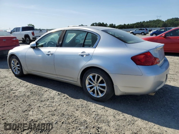 2007 Infiniti G35 Journey with VIN JNKBV61E47M704792, listed as a Copart auction lot 57452365 with Not Provided miles and Clean Title. Bid and sale history available at DreamBid. Image 2.