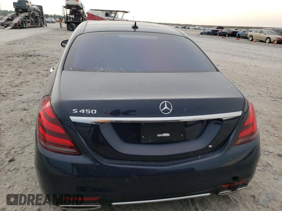 2020 Mercedes-Benz S-Class S 450 with VIN WDDUG6GB5LA527303, listed as a Copart auction lot 56611584 with 0 mi miles and Salvage Title. Bid and sale history available at carsss.com. Image 6.