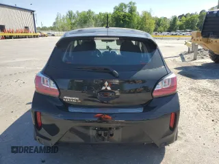 2023 Mitsubishi Mirage ES z VIN ML32AUHJ5PH000570, wystawiony jako Copart lot #53582405 z przebiegiem 7 858 mil mil oraz Szkoda całkowita • Salvage title. Historia ofert i sprzedaży dostępna na DreamBid. Obrazek 6.