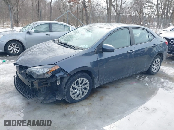 2019 Toyota Corolla L z VIN 2T1BURHE2KC206835, wystawiony jako IAAI lot #41612908 z przebiegiem 96 859 mil mil oraz . Historia ofert i sprzedaży dostępna na DreamBid. Obrazek 2.