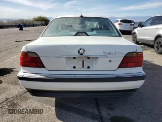 2000 BMW 7 Series 740iL with VIN WBAGH8345YDP10047, listed as a Copart auction lot 81508384 with 115,171 mi miles and Clean Title. Bid and sale history available at carsss.com. Image 6.