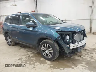 2018 Honda Pilot EX-L with VIN 5FNYF6H69JB027441, listed as a IAAI auction lot 42462209 with 87,886 mi miles and . Bid and sale history available at DreamBid. Image 1.