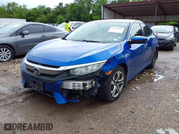 2018 Honda Civic LX with VIN 19XFC2F51JE043724, listed as a IAAI auction lot 42092461 with 176,743 mi miles and . Bid and sale history available at DreamBid. Image 2.