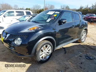 2016 Nissan Juke SV z VIN JN8AF5MV3GT657281, wystawiony jako IAAI lot #41587183 z przebiegiem 131 749 mil mil oraz . Historia ofert i sprzedaży dostępna na DreamBid. Obrazek 2.