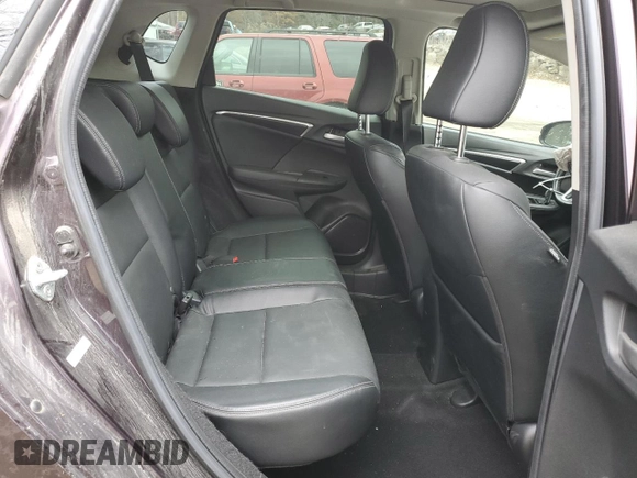 2017 Honda Fit EX-L with VIN JHMGK5H81HS017937, listed as a Copart auction lot 77972994 with 61,482 mi miles and Salvage Title. Bid and sale history available at DreamBid. Image 10.