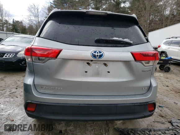 2019 Toyota Highlander Hybrid LE with VIN 5TDBGRFHXKS058784, listed as a Copart auction lot 39106543 with 213,618 mi miles and . Bid and sale history available at DreamBid. Image 6.
