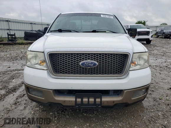 2005 Ford F-150 XLT with VIN 1FTPW12525FB16364, listed as a Copart auction lot 55019304 with 264,487 mi miles and Salvage Title. Bid and sale history available at carsss.com. Image 5.