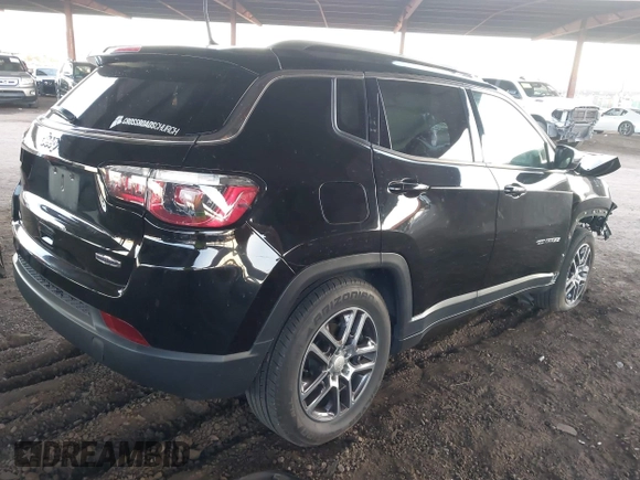 2018 Jeep Compass Latitude with VIN 3C4NJCBBXJT467997, listed as a IAAI auction lot 41871545 with 79,352 mi miles and . Bid and sale history available at DreamBid. Image 4.