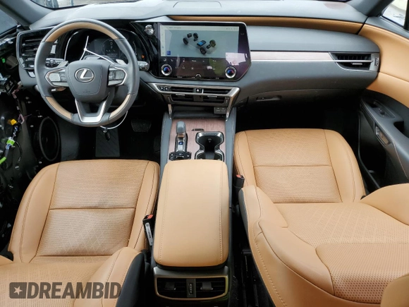 2023 Lexus RX with VIN 2T2BBMCA2PC015979, listed as a Copart auction lot 48916124 with 8,396 mi miles. Bid and sale history available at carsss.com. Image 8.