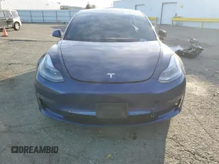 2022 Tesla Model 3 Long Range with VIN 5YJ3E1EB6NF255730, listed as a Copart auction lot 46354235 with 58,470 mi miles and Salvage Title. Bid and sale history available at DreamBid. Image 5.