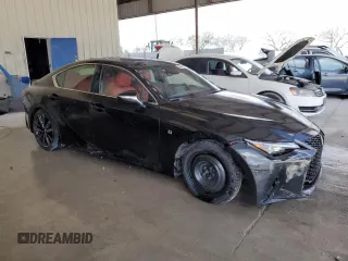 2024 Lexus IS 350 F Sport z VIN JTHGZ1B29R5075495, wystawiony jako Copart lot #53697565 z przebiegiem 11 799 mil mil oraz Szkoda całkowita • Salvage title. Historia ofert i sprzedaży dostępna na DreamBid. Obrazek 4.