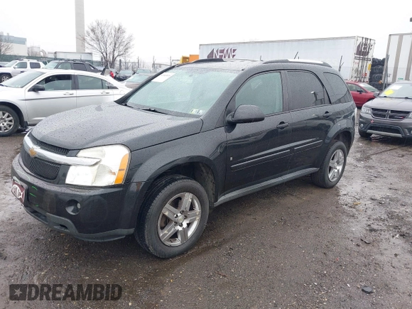 2008 Chevrolet Equinox LT with VIN 2CNDL33F886027391, listed as a IAAI auction lot 41865855 with 1 mi miles. Bid and sale history available at carsss.com. Image 2.