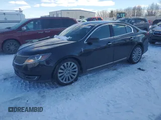 2014 Lincoln MKS with VIN 1LNHL9DK0EG603602, listed as a Copart auction lot 46362565 with 121,455 mi miles and Clean Title. Bid and sale history available at carsss.com. Image 1.