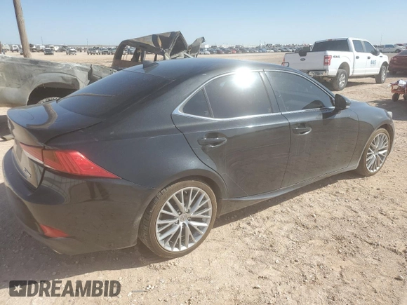 2017 Lexus IS 200t z VIN JTHBA1D24H5045236, wystawiony jako Copart lot #52463165 z przebiegiem 80 430 mil mil oraz Szkoda całkowita • Salvage title. Historia ofert i sprzedaży dostępna na DreamBid. Obrazek 3.