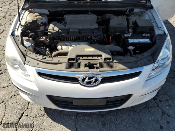 2010 Hyundai Elantra Touring GLS with VIN KMHDC8AE3AU084290, listed as a Copart auction lot 45954335 with 107,443 mi miles and Salvage Title. Bid and sale history available at carsss.com. Image 11.