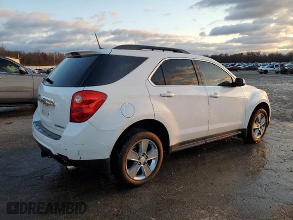 2013 Chevrolet Equinox LT with VIN 2GNFLPE35D6209557, listed as a Copart auction lot 85665874 with 210,069 mi miles and Salvage Title. Bid and sale history available at DreamBid. Image 3.