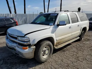 2003 Chevrolet Suburban LT with VIN 3GNGK26U93G267286, listed as a Copart auction lot 48900485 with 162,088 mi miles and Salvage Title. Bid and sale history available at carsss.com. Image 1.