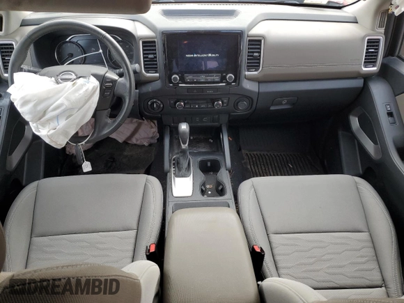 2022 Nissan Frontier SV with VIN 1N6ED1FK3NN645838, listed as a Copart auction lot 87378654 with 32,853 mi miles and Salvage Title. Bid and sale history available at carsss.com. Image 8.