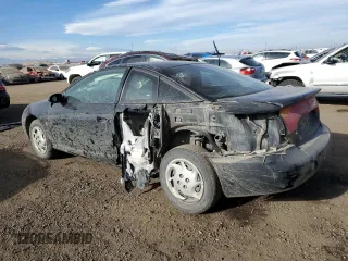 2002 Saturn SC with VIN 1G8ZY14702Z107166, listed as a Copart auction lot 87435474 with 178,319 mi miles and Salvage Title. Bid and sale history available at carsss.com. Image 2.