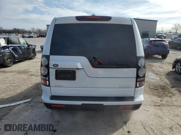 2016 Land Rover LR4 HSE Lux with VIN SALAK2V68GA830858, listed as a Copart auction lot 46339555 with 93,396 mi miles and Salvage Title. Bid and sale history available at DreamBid. Image 6.