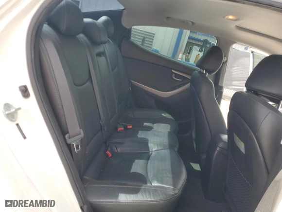 2013 Hyundai Elantra GLS with VIN 5NPDH4AEXDH410969, listed as a Copart auction lot 53023325 with 105,032 mi miles and Salvage Title. Bid and sale history available at carsss.com. Image 10.