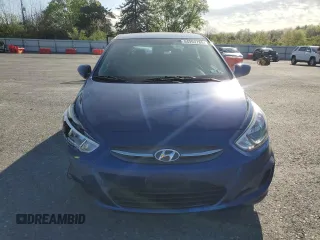 2017 Hyundai Accent SE with VIN KMHCT5AE7HU313588, listed as a Copart auction lot 54993785 with 81,563 mi miles and Clean Title. Bid and sale history available at carsss.com. Image 5.