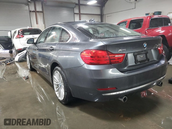 2015 BMW 4 Series 435i xDrive with VIN WBA4B3C51FD670000, listed as a Copart auction lot 50368955 with 75,880 mi miles and Salvage Title. Bid and sale history available at DreamBid. Image 2.