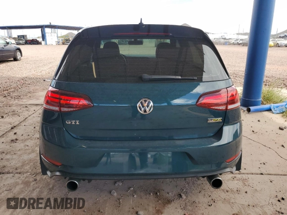 2018 Volkswagen Golf GTI S with VIN 3VW447AU0JM296245, listed as a Copart auction lot 68730374 with 78,493 mi miles and Salvage Title. Bid and sale history available at carsss.com. Image 6.