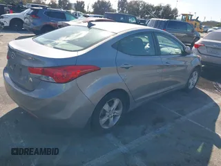 2013 Hyundai Elantra Limited with VIN KMHDH4AE6DU493169, listed as a IAAI auction lot 41507048 with 89,404 mi miles and . Bid and sale history available at DreamBid. Image 4.