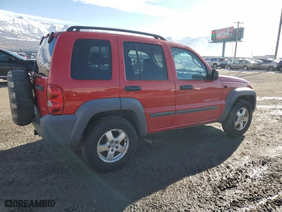 2003 Jeep Liberty Sport with VIN 1J4GL48K23W614031, listed as a Copart auction lot 46526745 with 247,201 mi miles and Salvage Title. Bid and sale history available at carsss.com. Image 3.