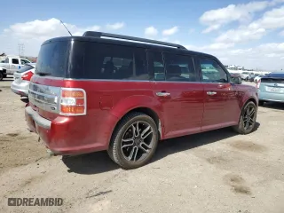 2013 Ford Flex Limited with VIN 2FMGK5D88DBD38414, listed as a Copart auction lot 47191685 with 128,286 mi miles and Salvage Title. Bid and sale history available at carsss.com. Image 3.
